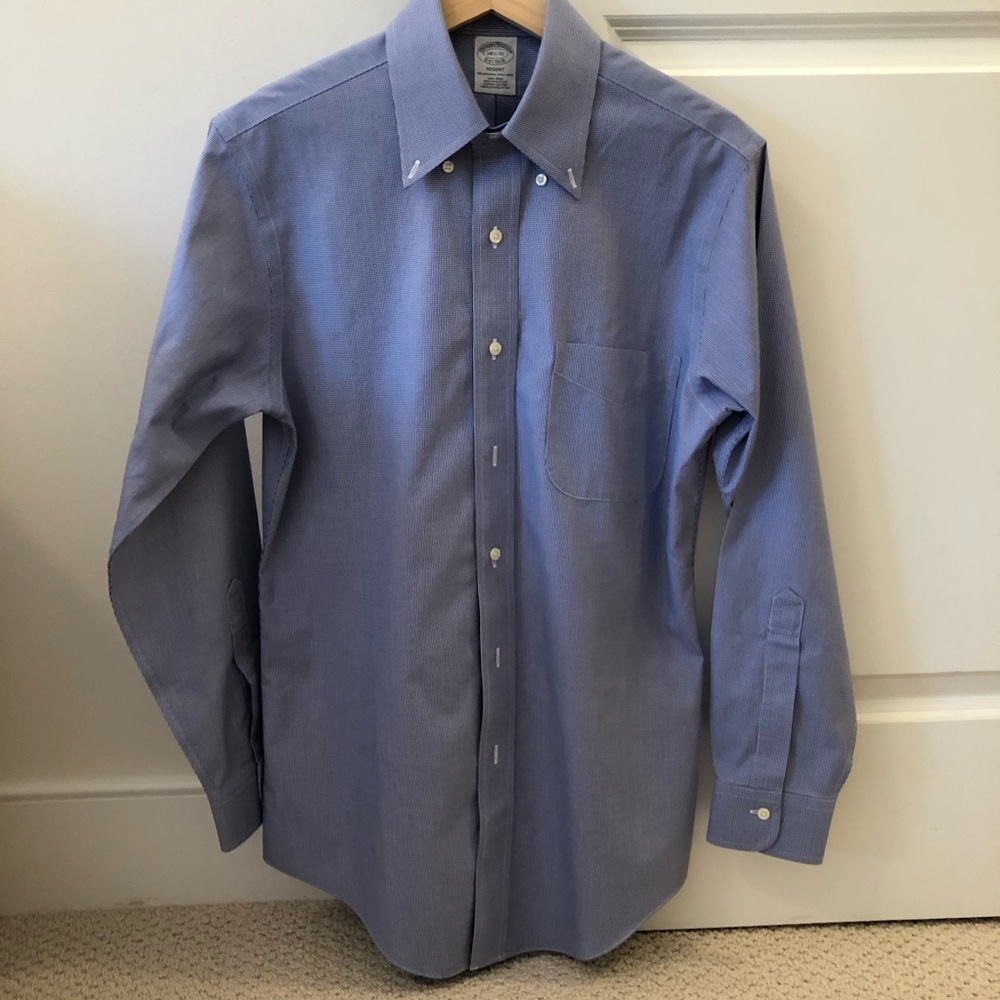 Brooks Brothers Regent Dress shirt Sz 14.5/32